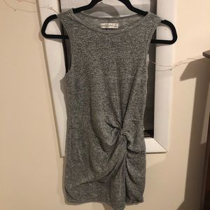 Comfy side knot tank dress